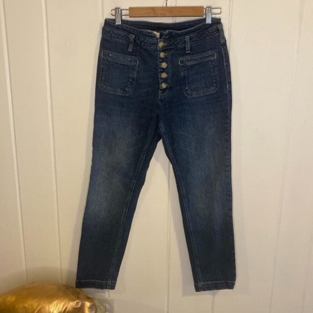 Anthropologie | Pilcro and the Letterpress High-Rise Slim Jeans